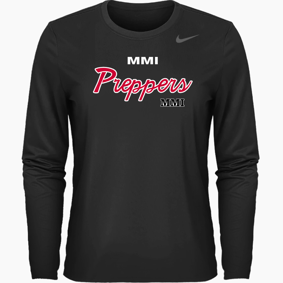 MMI PREPARATORY SCHOOL PREPPERS Nike Women's Team Legend Long Sleeve Tee
