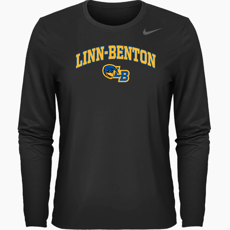 LINN BENTON Roadrunners Nike Women's Team Legend Long Sleeve Tee