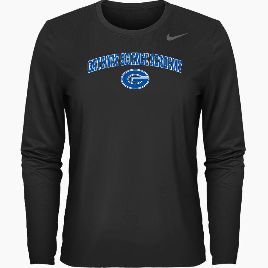 GATEWAY SCIENCE ACADEMY GATORS <span class="pdp-name-mascot">GATEWAY SCIENCE ACADEMY GATORS</span> Nike Women's Team Legend Long Sleeve Tee