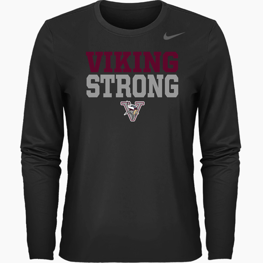HOLMEN HIGH SCHOOL VIKINGS Nike Women's Team Legend Long Sleeve Tee