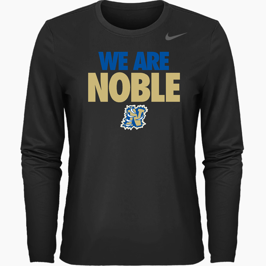 NOBLE HIGH SCHOOL BEARS <span class="pdp-name-mascot">NOBLE BEARS</span> Nike Women's Team Legend Long Sleeve Tee