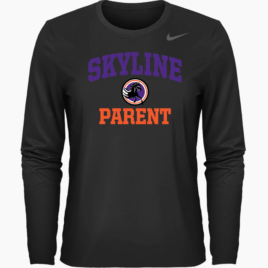 Skyline Gila River Mustangs <span class="pdp-name-mascot">Skyline Mustangs</span> Nike Women's Team Legend Long Sleeve Tee