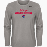 Alamance Christian Warriors Nike Women's Team Legend Long Sleeve Tee Front Thumbnail