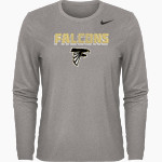Northview Falcons <span class="pdp-name-mascot">Northview Middle School Falcons</span> Nike Women's Team Legend Long Sleeve Tee Front Thumbnail