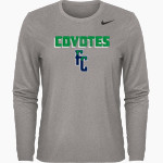 Forest Creek Coyotes <span class="pdp-name-mascot">Forest Creek Coyotes</span> Nike Women's Team Legend Long Sleeve Tee Front Thumbnail