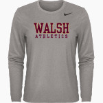 Walsh Cavaliers Nike Women's Team Legend Long Sleeve Tee Front Thumbnail