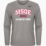 Milwaukee School of Engineering Nike Women's Team Legend Long Sleeve Tee Front Thumbnail