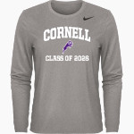 Cornell Rams Nike Women's Team Legend Long Sleeve Tee Front Thumbnail