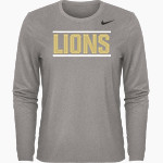 LEVERETTS CHAPEL HIGH SCHOOL LIONS <span class="pdp-name-mascot">LEVERETTS CHAPEL LIONS</span> Nike Women's Team Legend Long Sleeve Tee Front Thumbnail