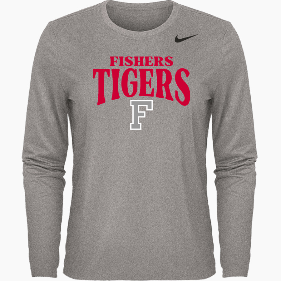 FISHERS HIGH SCHOOL TIGERS <span class="pdp-name-mascot">FISHERS TIGERS</span> Nike Women's Team Legend Long Sleeve Tee