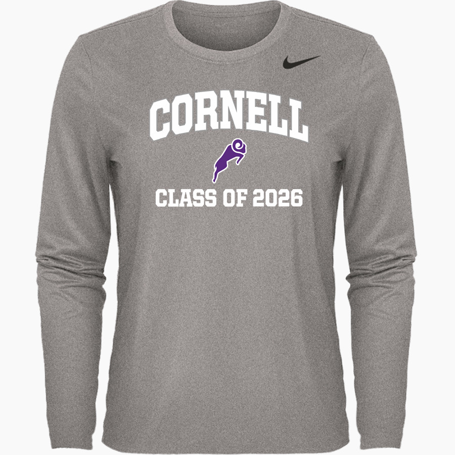 Cornell Rams Nike Women's Team Legend Long Sleeve Tee