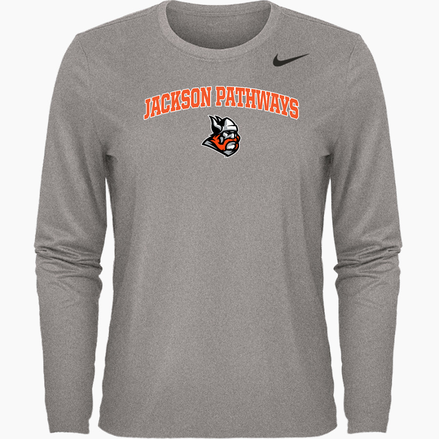 Jackson Pathways Vikings <span class="pdp-name-mascot">Jackson Pathways Vikings</span> Nike Women's Team Legend Long Sleeve Tee