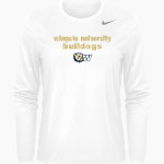 Wingate University Bulldogs <span class="pdp-name-mascot">Wingate Bulldogs</span> Nike Women's Team Legend Long Sleeve Tee Front Thumbnail