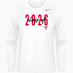 Monroe Redhawks <span class="pdp-name-mascot">Monroe Redhawks</span> Nike Women's Team Legend Long Sleeve Tee Front Thumbnail
