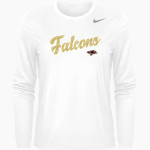 Scotts Valley Falcons Nike Women's Team Legend Long Sleeve Tee Front Thumbnail