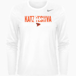 Katz Yeshiva Storm Nike Women's Team Legend Long Sleeve Tee Front Thumbnail