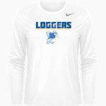 Vernonia Loggers <span class="pdp-name-mascot">Vernonia Loggers</span> Nike Women's Team Legend Long Sleeve Tee Front Thumbnail