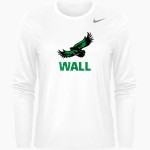 WALL HIGH SCHOOL HAWKS <span class="pdp-name-mascot">WALL HAWKS</span> Nike Women's Team Legend Long Sleeve Tee Front Thumbnail