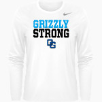 Oak Grove Grizzlies <span class="pdp-name-mascot">Oak Grove Grizzlies</span> Nike Women's Team Legend Long Sleeve Tee Front Thumbnail