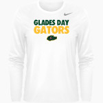 Glades Day Gators Nike Women's Team Legend Long Sleeve Tee Front Thumbnail