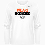 ESCONDIDO HIGH SCHOOL COUGARS <span class="pdp-name-mascot">ESCONDIDO COUGARS</span> Nike Women's Team Legend Long Sleeve Tee Front Thumbnail