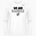 Dr. Thomas Randle Lions <span class="pdp-name-mascot">Thomas Randle HS Lions</span> Nike Women's Team Legend Long Sleeve Tee Front Thumbnail