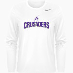 East Granby Crusaders Nike Women's Team Legend Long Sleeve Tee Front Thumbnail