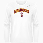 MINOT HIGH SCHOOL MAGICIANS <span class="pdp-name-mascot">MINOT MAGICIANS</span> Nike Women's Team Legend Long Sleeve Tee Front Thumbnail