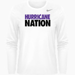First Baptist Hurricanes <span class="pdp-name-mascot">First Baptist Hurricanes</span> Nike Women's Team Legend Long Sleeve Tee Front Thumbnail