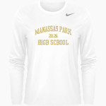 Manassas Park Cougars Nike Women's Team Legend Long Sleeve Tee Front Thumbnail