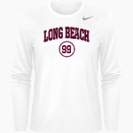 LONG BEACH HIGH SCHOOL BEARCATS <span class="pdp-name-mascot">LONG BEACH BEARCATS</span> Nike Women's Team Legend Long Sleeve Tee Front Thumbnail