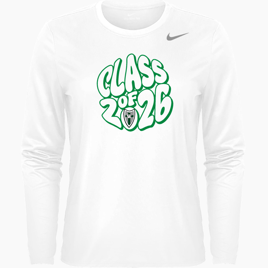 West Lutheran Warriors Nike Women's Team Legend Long Sleeve Tee