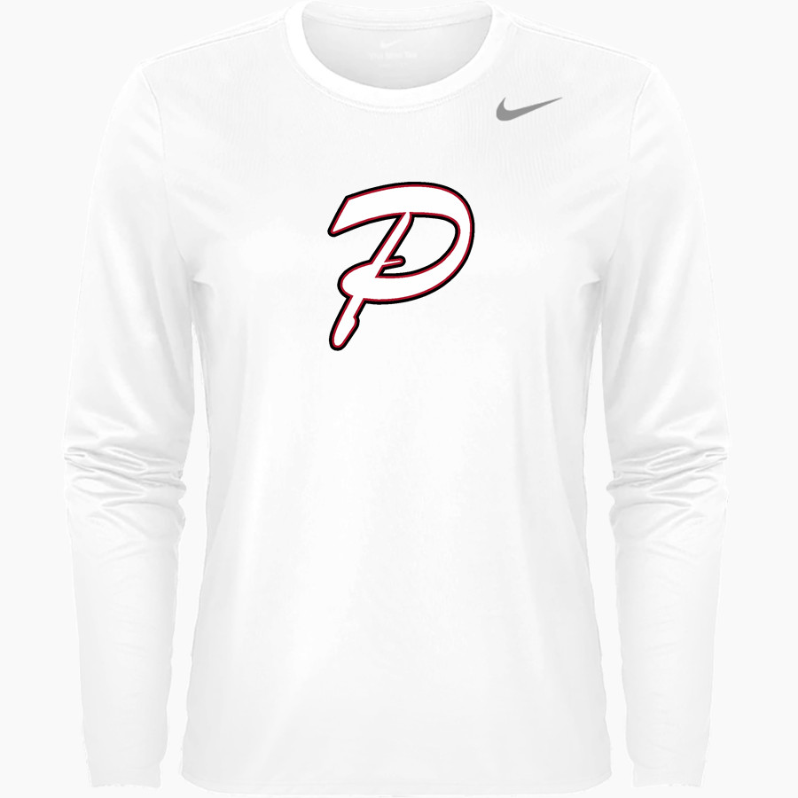 Pulaski Red Raiders <span class="pdp-name-mascot">Pulaski Red Reaiders</span> Nike Women's Team Legend Long Sleeve Tee