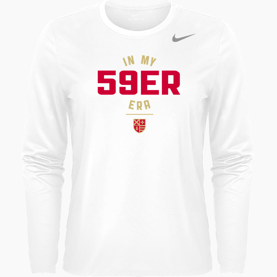 Andrean 59ers <span class="pdp-name-mascot">Andrean 59ers</span> Nike Women's Team Legend Long Sleeve Tee