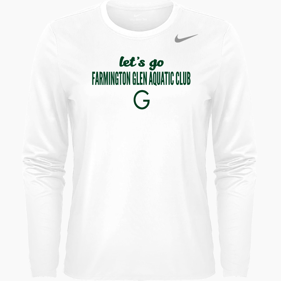 Farmington Glen Aquatic Club Nike Women's Team Legend Long Sleeve Tee
