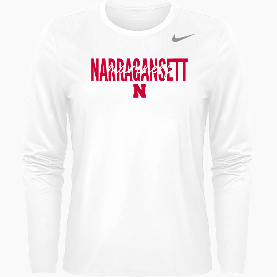NARRAGANSETT HIGH SCHOOL MARINERS Nike Women's Team Legend Long Sleeve Tee