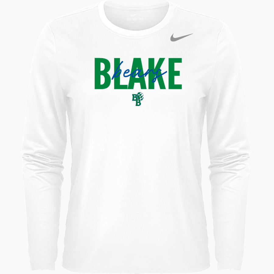 The Blake School BEARS ONLINE STORE Nike Women's Team Legend Long Sleeve Tee