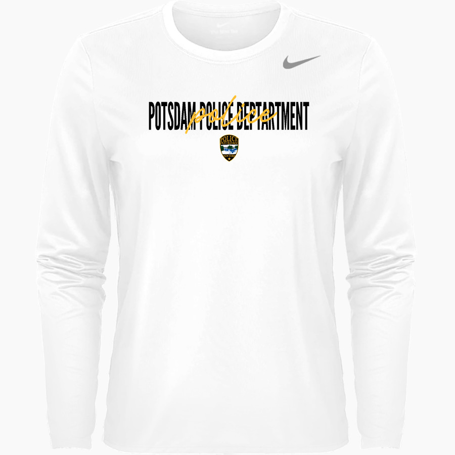 Potsdam Police Deptartment Police <span class="pdp-name-mascot">Potsdam Police Deptartment Police</span> Nike Women's Team Legend Long Sleeve Tee