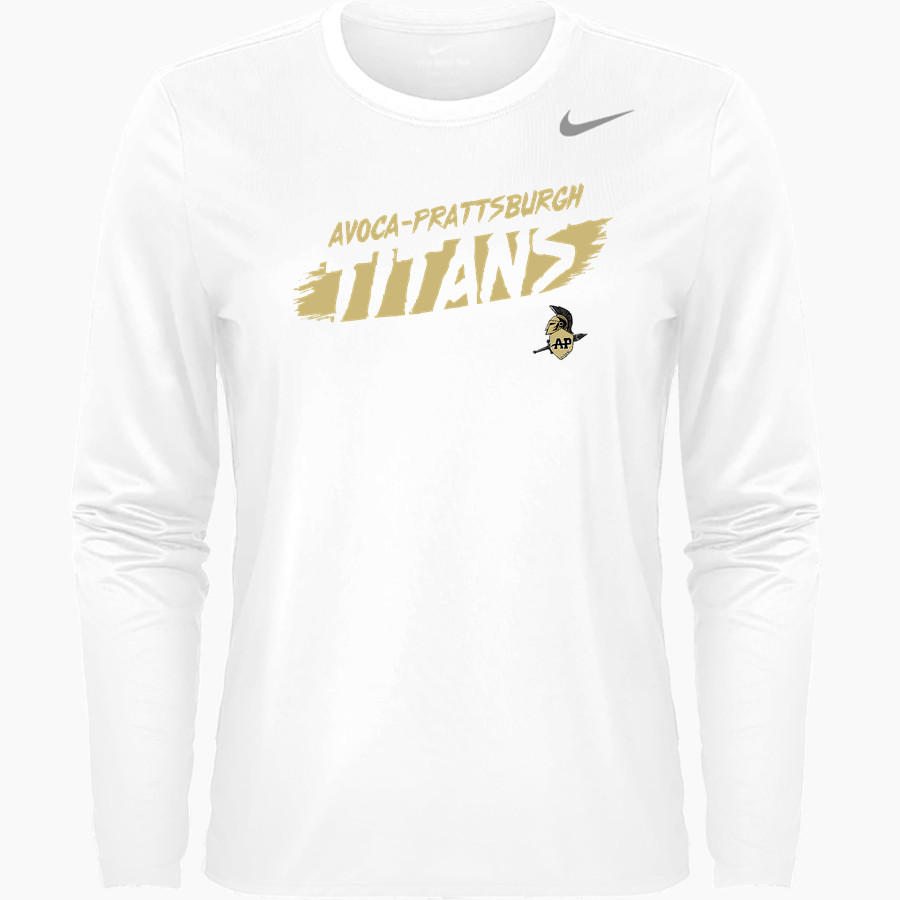 Avoca-Prattsburgh Titans <span class="pdp-name-mascot">Avoca-Prattsburgh</span> Nike Women's Team Legend Long Sleeve Tee