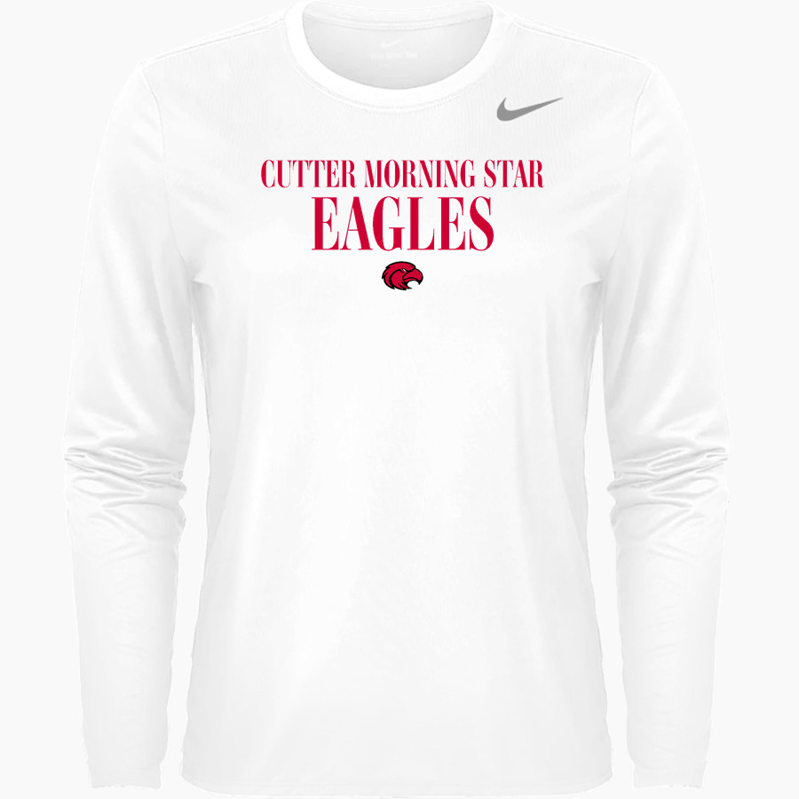 CUTTER MORNING STAR HIGH SCHOOL EAGLES <span class="pdp-name-mascot">CUTTER MORNING STAR EAGLES</span> Nike Women's Team Legend Long Sleeve Tee