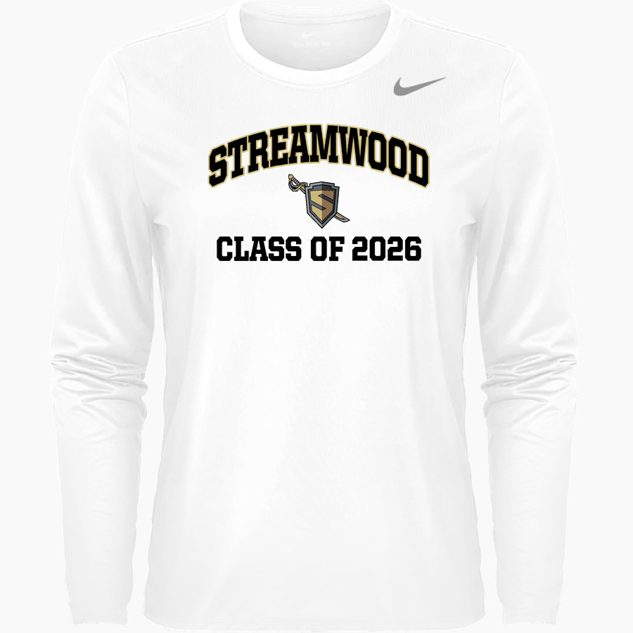 STREAMWOOD HIGH SCHOOL SABRES <span class="pdp-name-mascot">STREAMWOOD SABRES</span> Nike Women's Team Legend Long Sleeve Tee