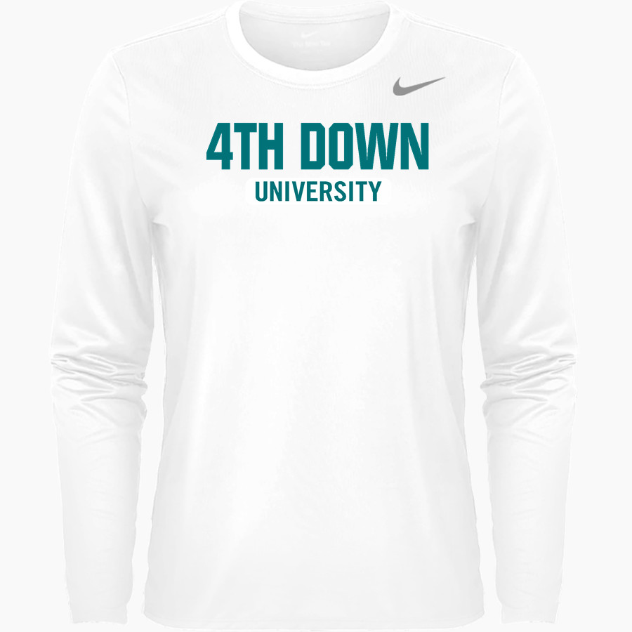4th Down University 4th Down University <span class="pdp-name-mascot">4th Down University</span> Nike Women's Team Legend Long Sleeve Tee