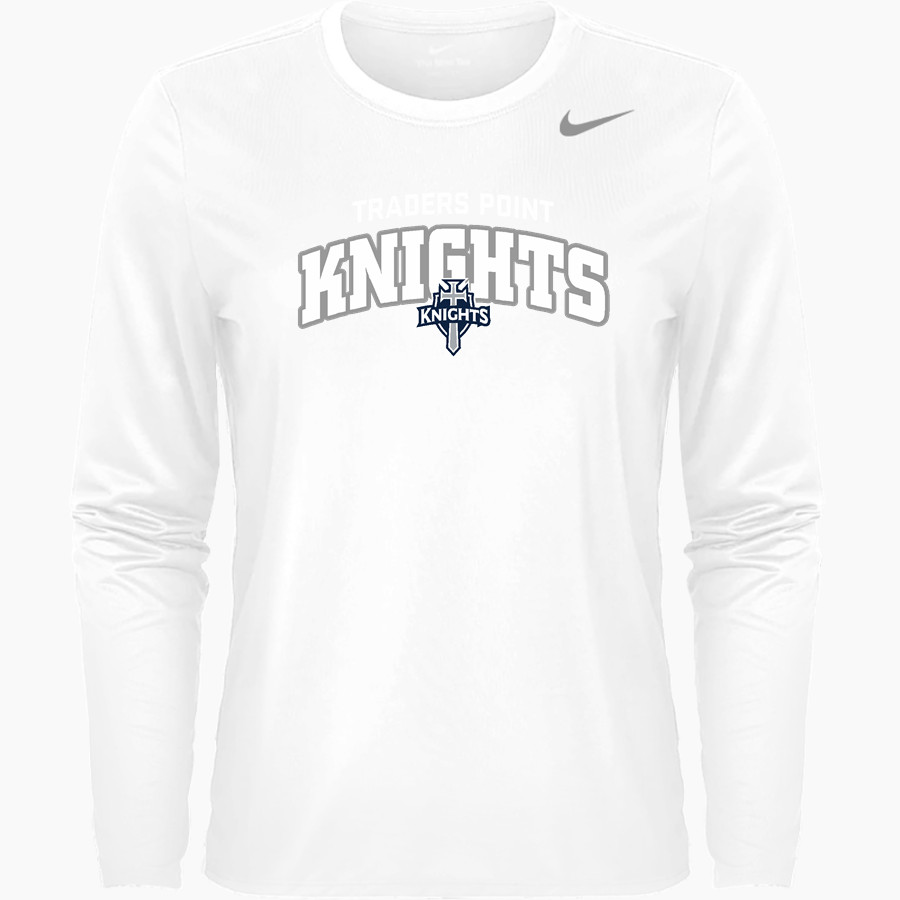 Traders Point Knights <span class="pdp-name-mascot">Traders Point KnightS</span> Nike Women's Team Legend Long Sleeve Tee