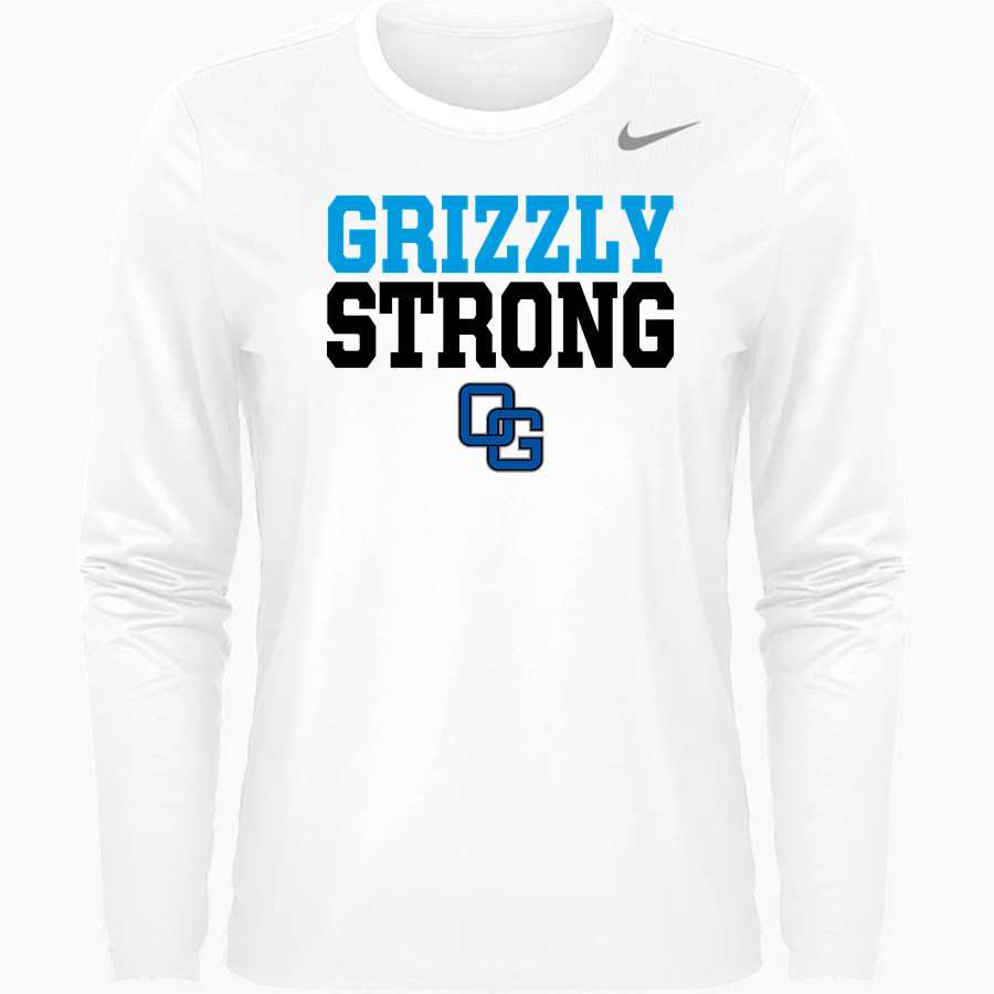 Oak Grove Grizzlies <span class="pdp-name-mascot">Oak Grove Grizzlies</span> Nike Women's Team Legend Long Sleeve Tee
