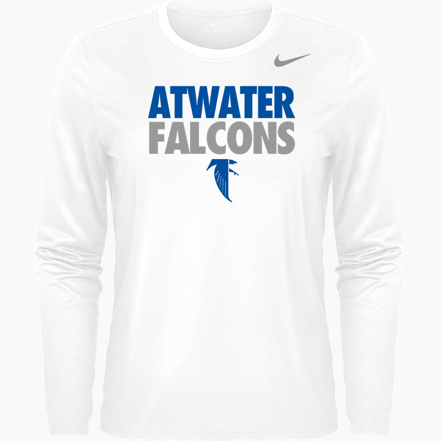 ATWATER HIGH SCHOOL FALCONS Nike Women's Team Legend Long Sleeve Tee