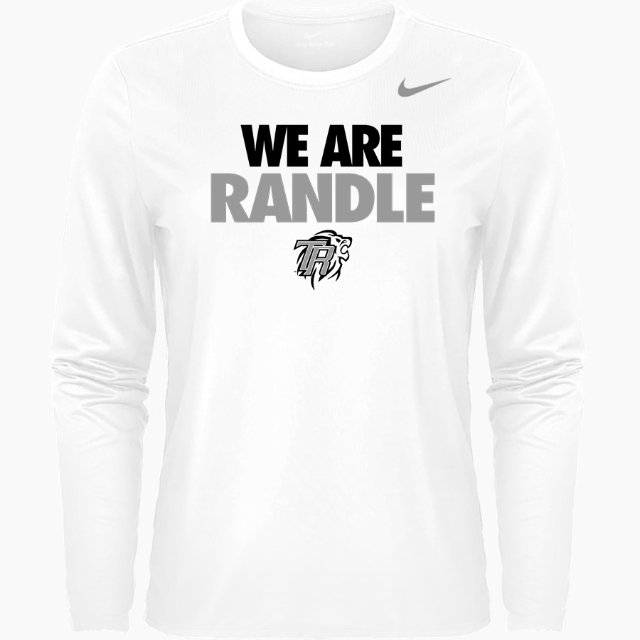 Dr. Thomas Randle Lions <span class="pdp-name-mascot">Thomas Randle HS Lions</span> Nike Women's Team Legend Long Sleeve Tee