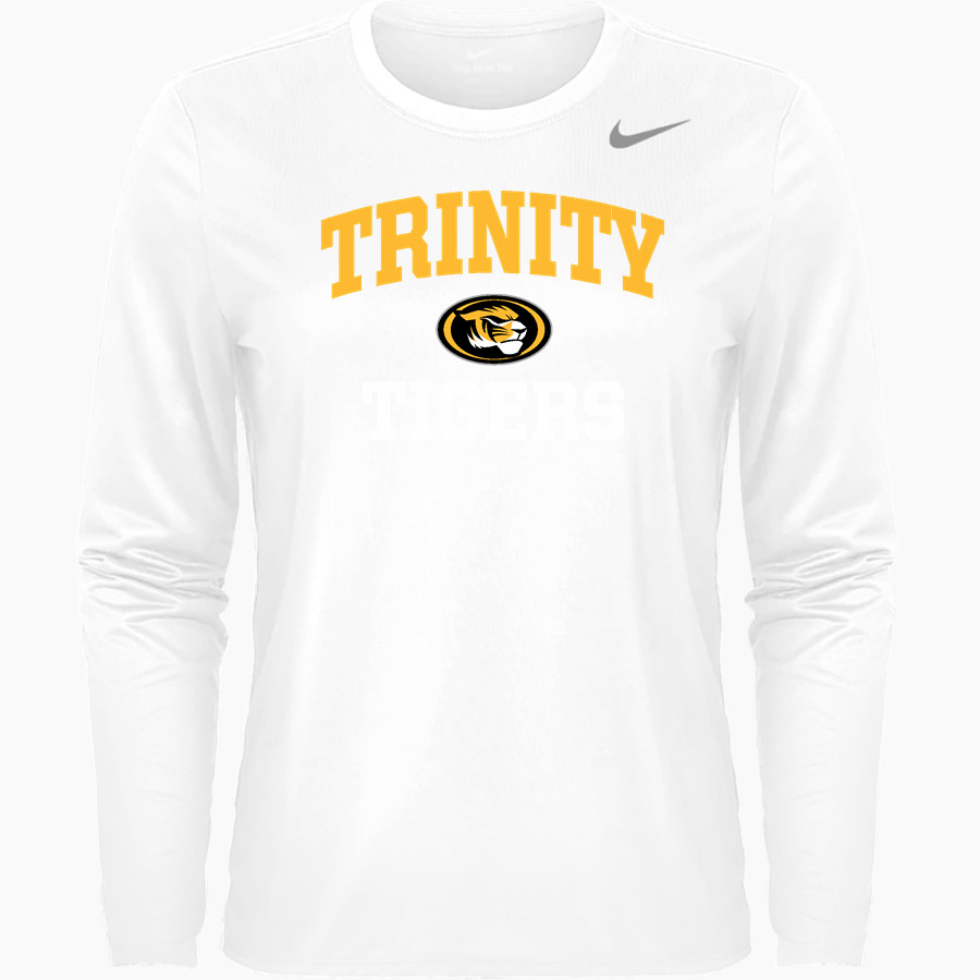 Trinity Tigers Nike Women's Team Legend Long Sleeve Tee