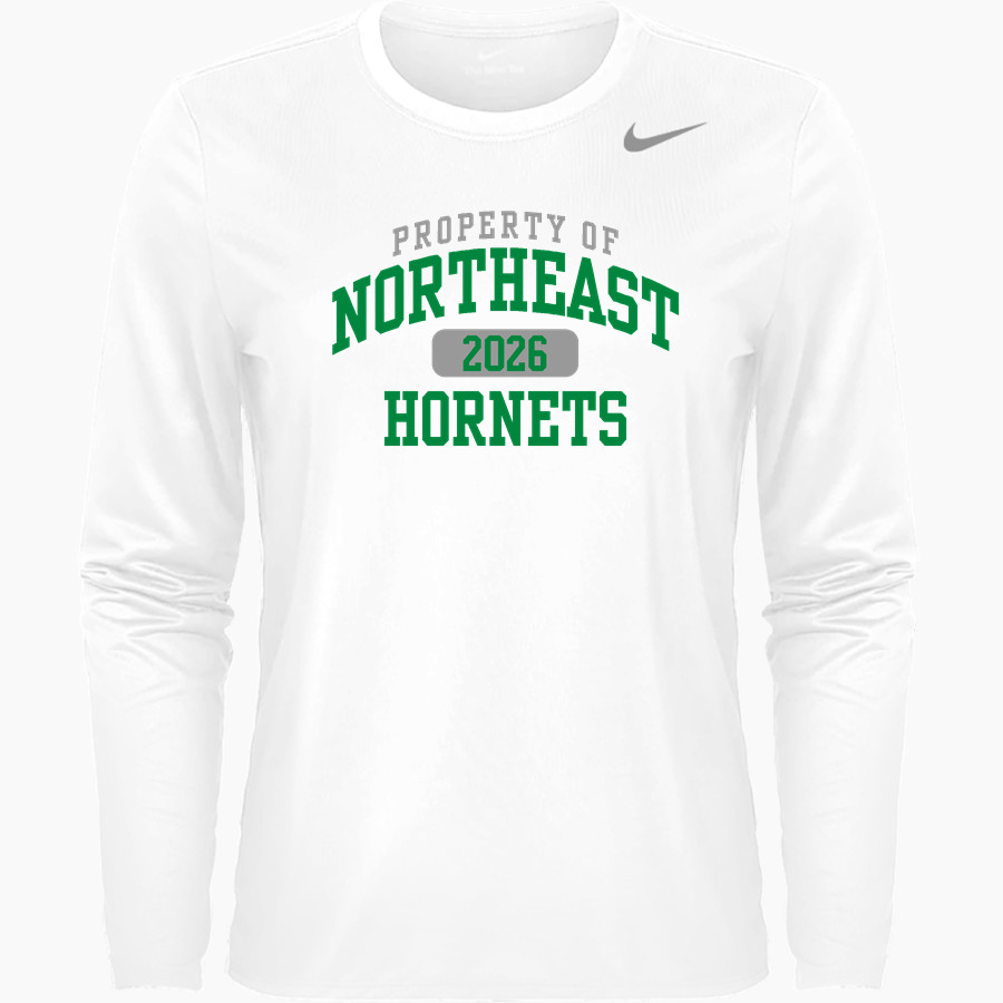 Northeast Hornets <span class="pdp-name-mascot">Northeast Hornets</span> Nike Women's Team Legend Long Sleeve Tee