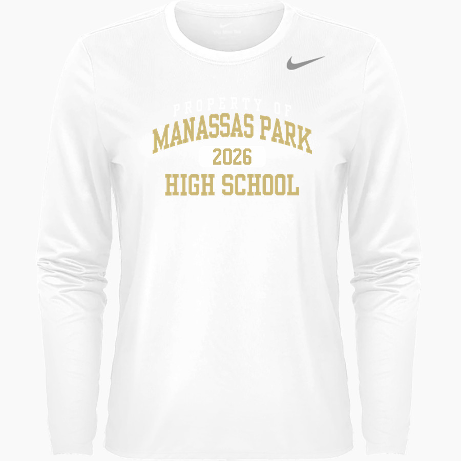 Manassas Park Cougars Nike Women's Team Legend Long Sleeve Tee