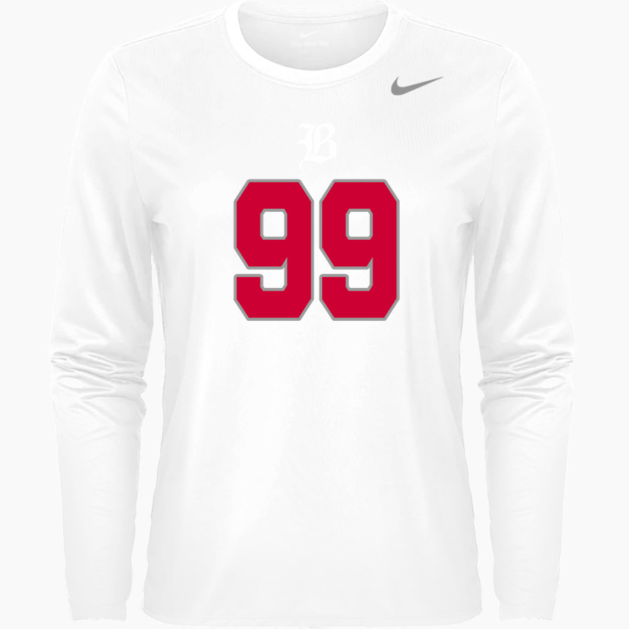 Baylor School Red Raiders Nike Women's Team Legend Long Sleeve Tee